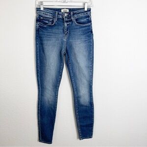 L’Agence Jeans Women 25 Skinny Marguerite High Rise 29” Gardena Medium Wash B